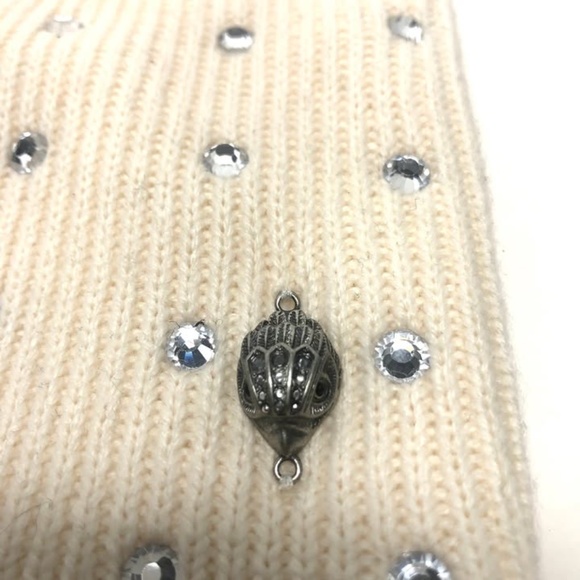 KURT GEIGER RHINESTONE BEENIE NWT main image 5